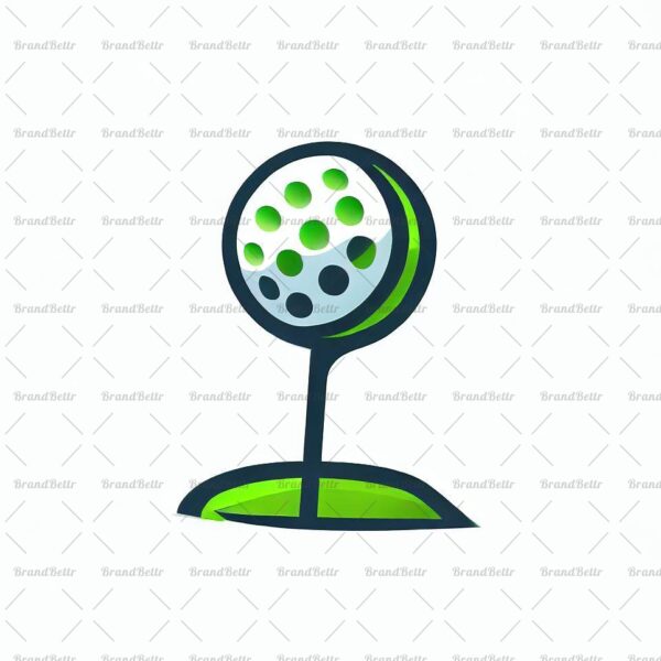 Golftee und Ball